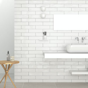 Edge - White Wave - Subway Tiles - Stone3 Brisbane