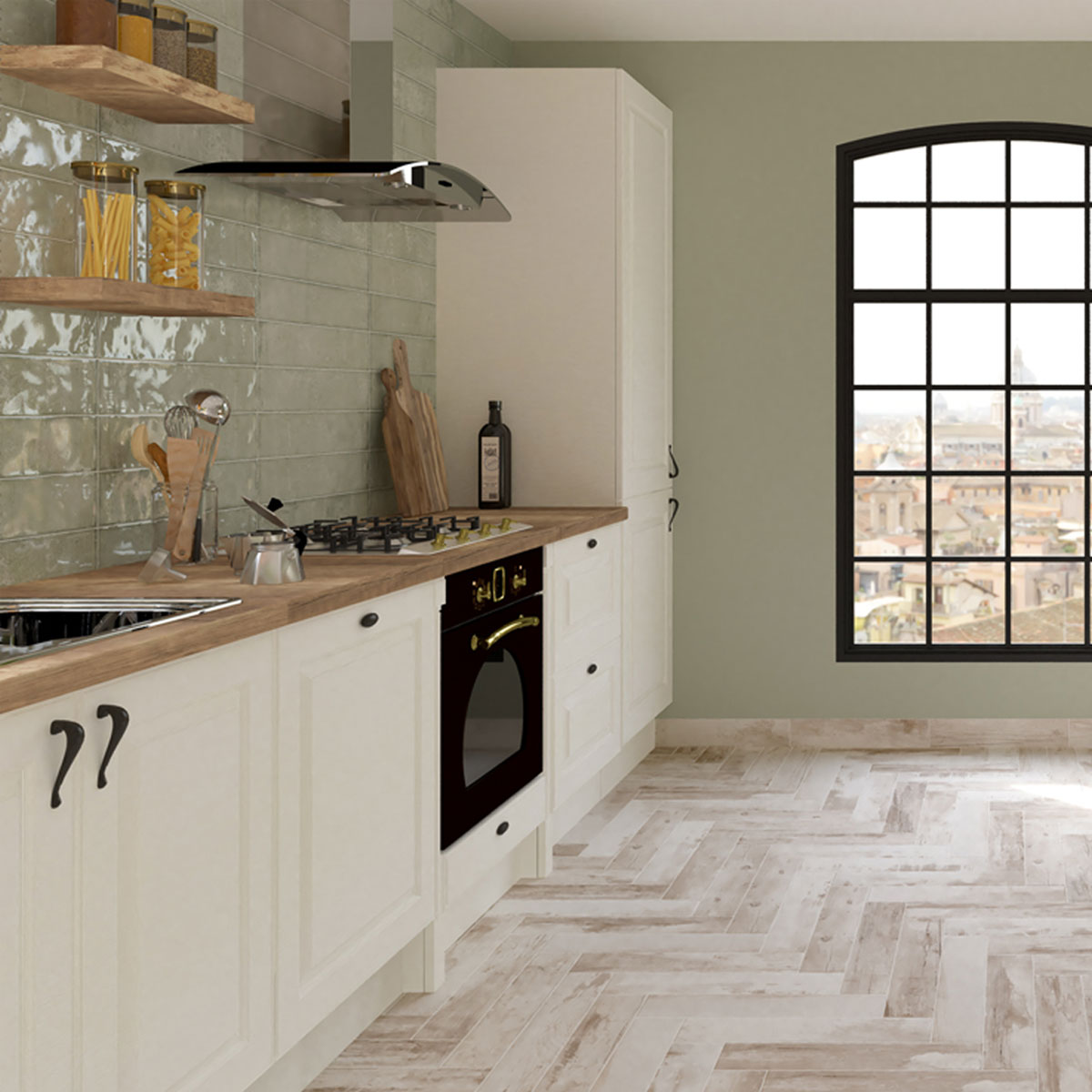 Clio - Sage - Subway Tiles - Stone3 Brisbane