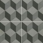D_Segni Blend - Carbone - Verde - Patterned Tiles - Stone3
