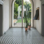 D_Segni Blend - Carbone - Verde - Patterned Tiles - Stone3