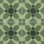 D_Segni Blend - Deco - Verde - Patterned Tiles - Stone3