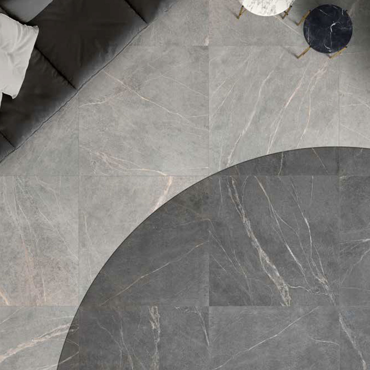 Soap Stone - Black - Marble Look Tiles - Stone3 Brisbane