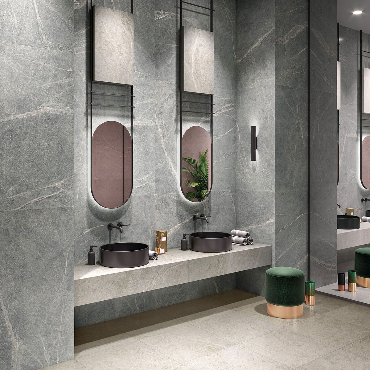 Soap Stone - Grey - Marble Look Tiles - Stone3 Brisbane