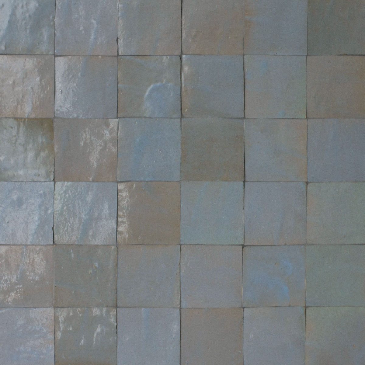 Clay Zellige - Blue Moon - Moroccan feature tiles - Stone3 Brisbane
