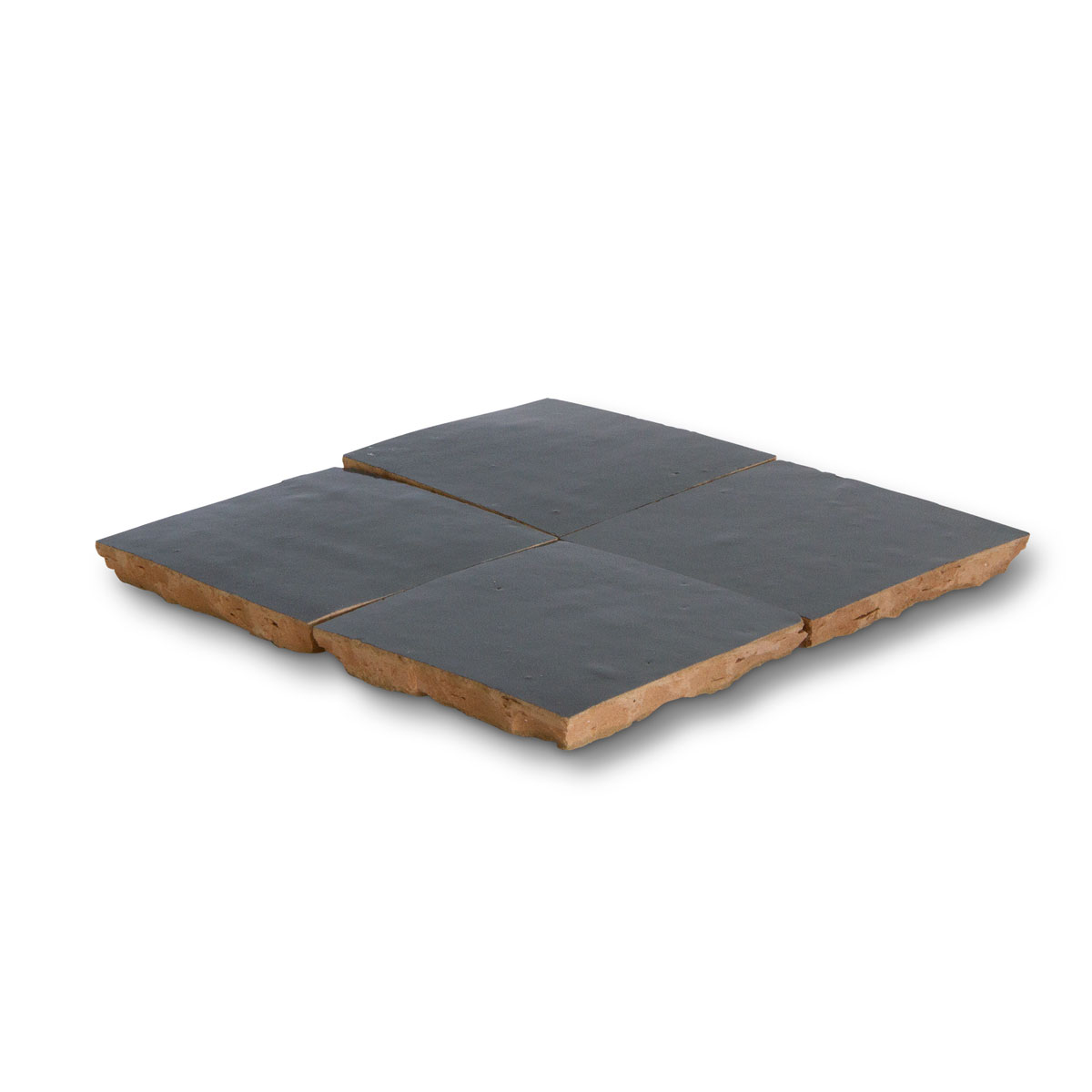 Clay Zellige - Charcoal - Moroccan feature tiles - Stone3 Brisbane