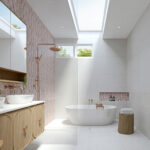 Cascade Norwegian Rose Marble Mosaic Tiles by Stone3 Brisbane