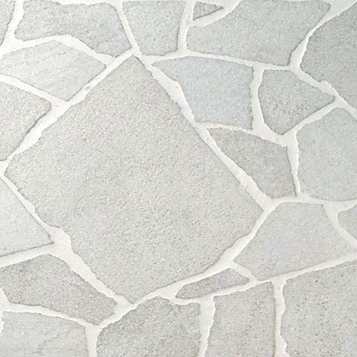 Natural Stone Crazy Pave in White Quartz by Stone3 Brisbane