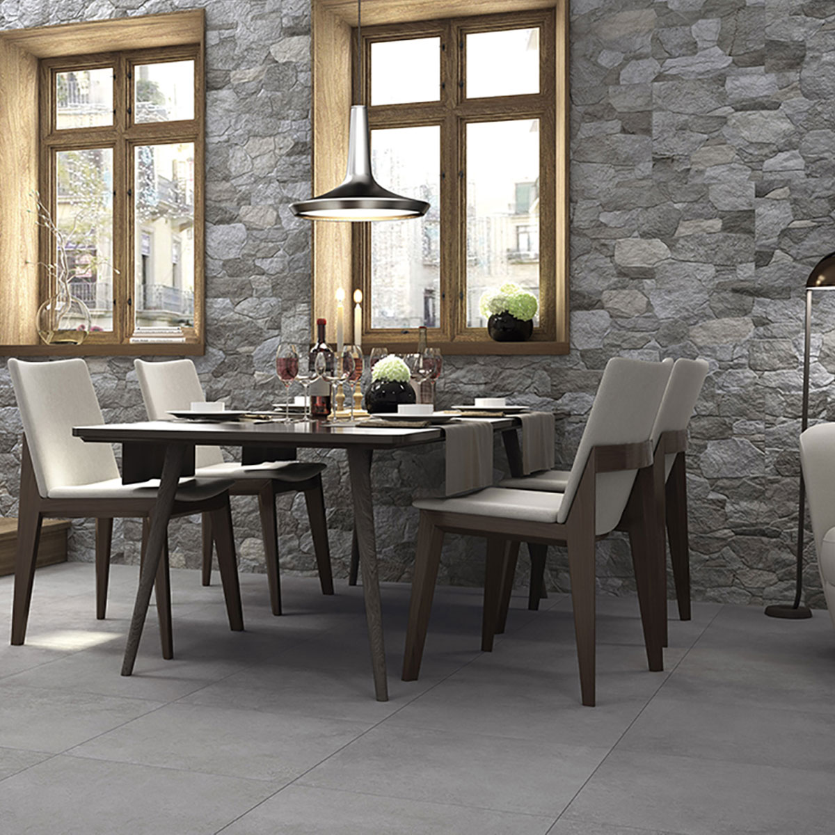 Terranova Porcelain Crazy Pave in Nature by Stone3 Brisbane