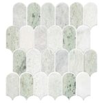 Artemis - Ming Green - Feather - Marble Tiles - Stone3 Brisbane