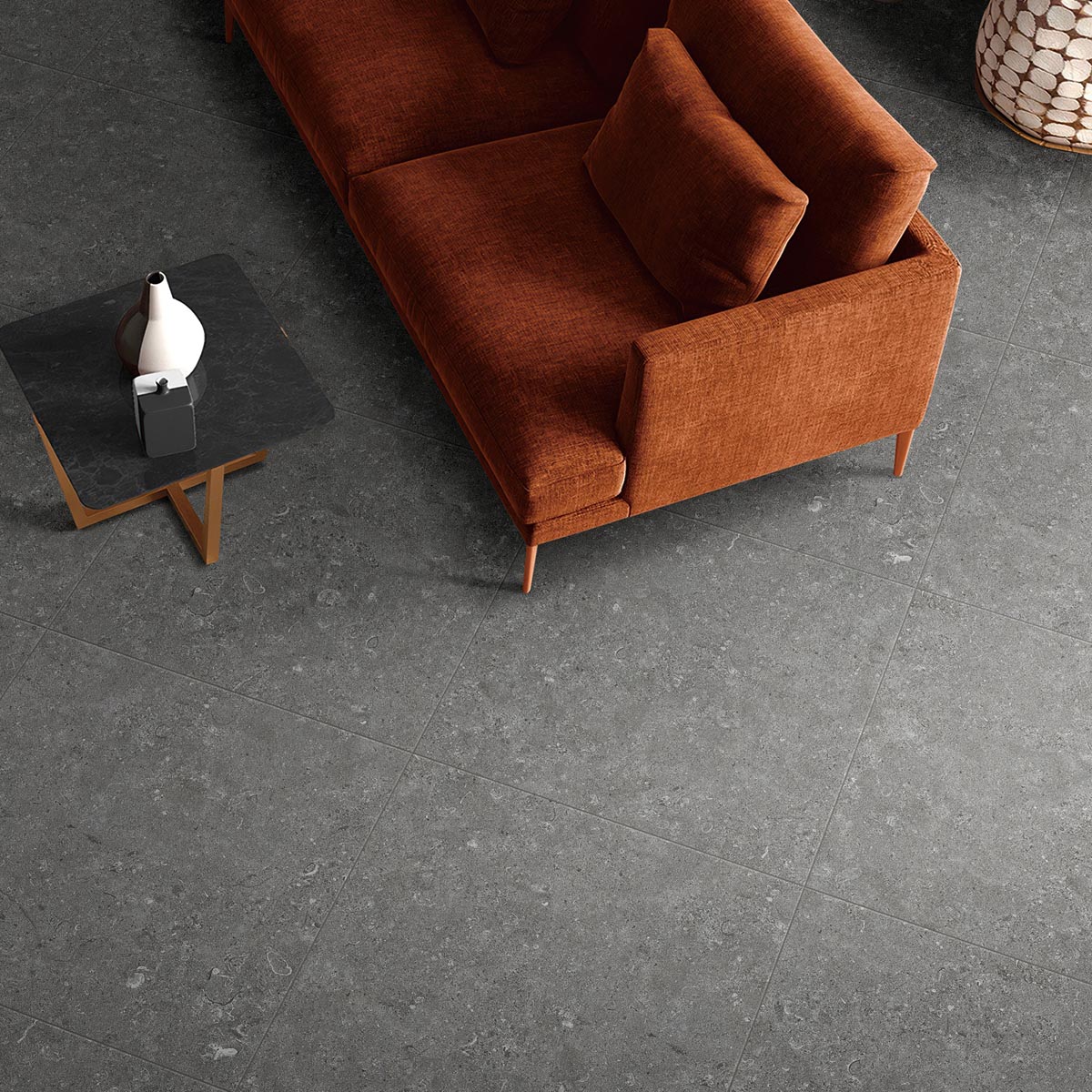 Lesta - Charcoal - Stone Look Tiles - Stone3 Brisbane and Melbourne