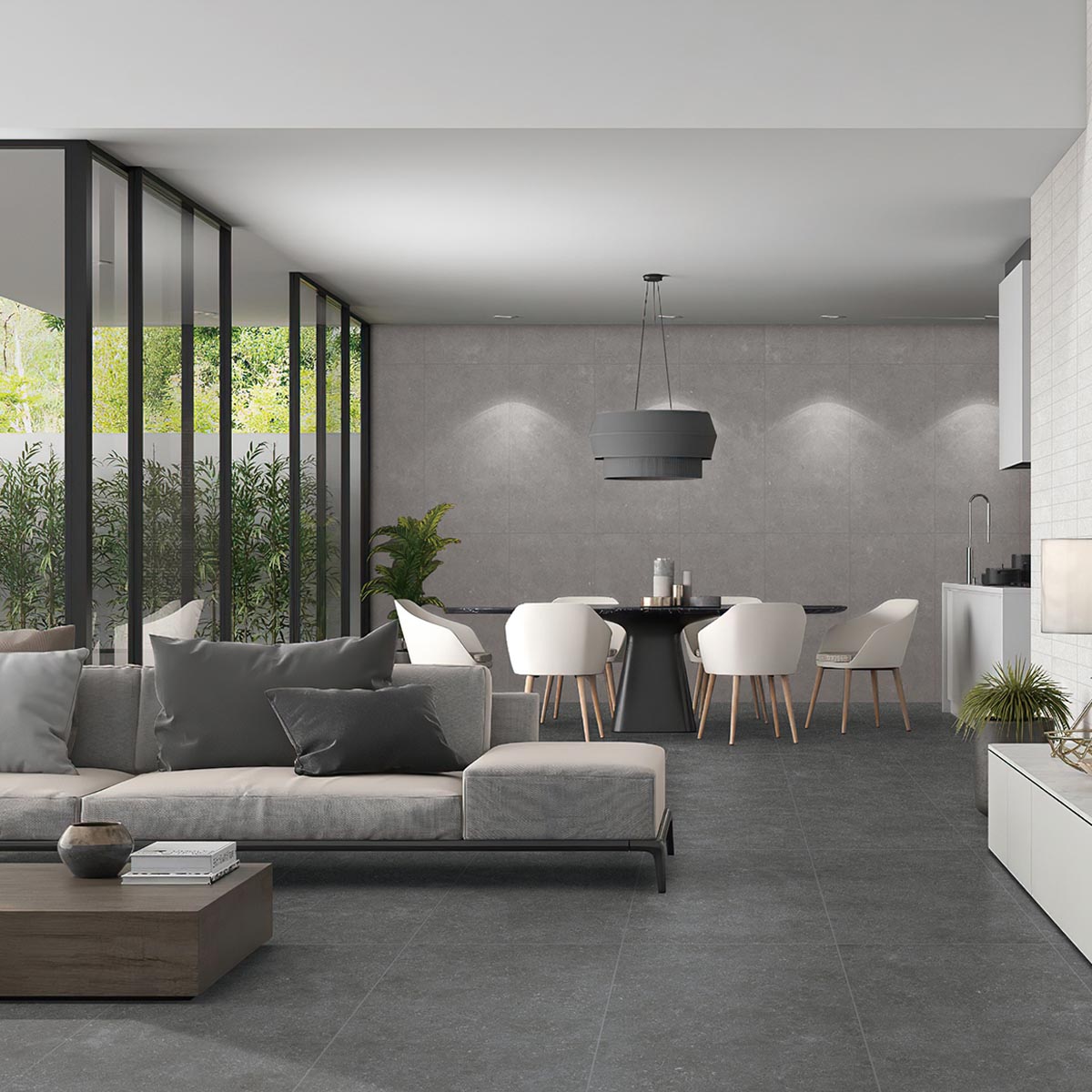 Lesta - Grey - Stone Look Tiles - Stone3 Brisbane and Melbourne