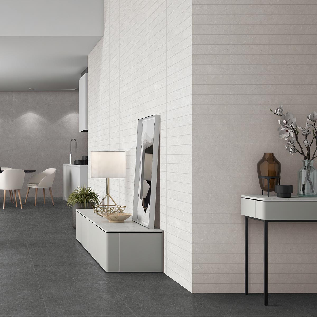 Lesta - Silver Pearl - Stone Look Tiles - Stone3 Brisbane and Melbourne