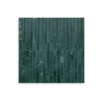 Concave Flute in Taj Green Marble Mosaics by Stone3 Brisbane