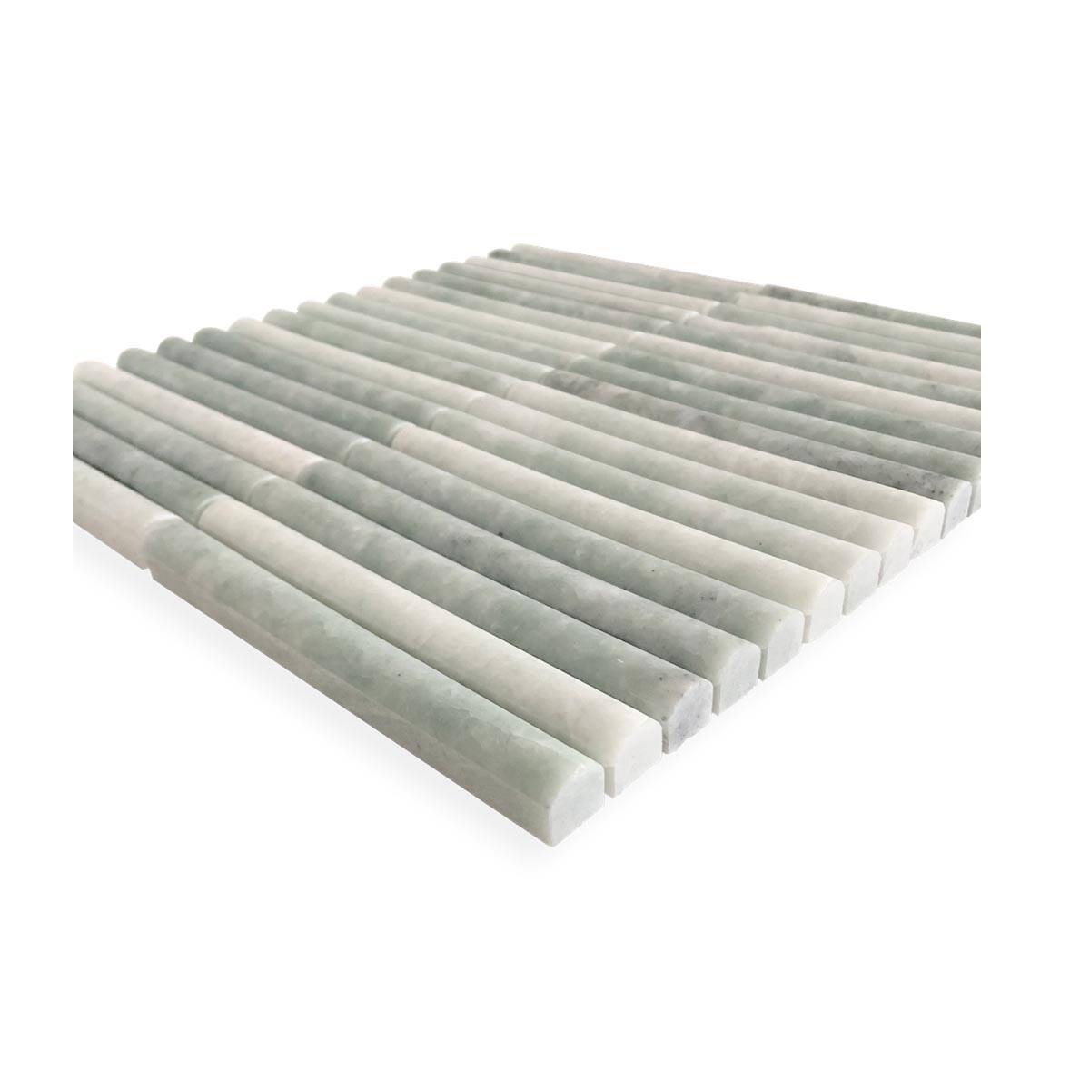 Mini Flute in Verdi Cristallo Honed Marble Mosaics by Stone3 Brisbane