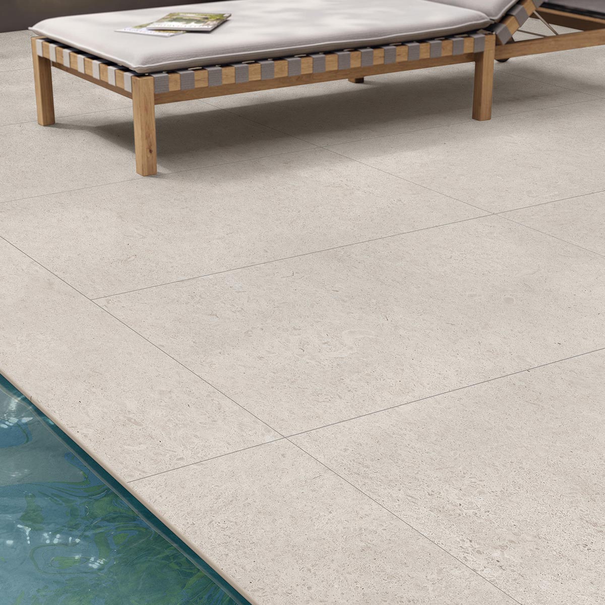 Shellstone limestone look tiles in Ivory by Stone3 Brisbane
