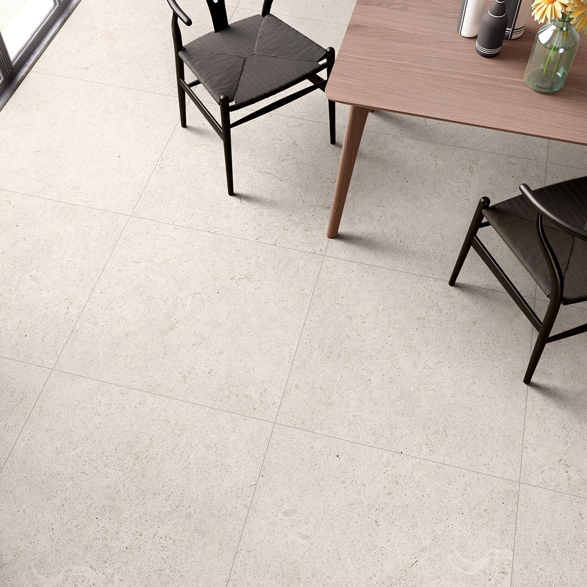 Shellstone limestone look tiles in Ivory by Stone3 Brisbane