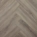 Easi Plank Herringbone SPC hybrid flooring in grey stone by Stone3 Brisbane