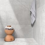 Trevi in grey a travertine stone look tile by Stone3