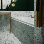 Real Terrazzo tiles in Celtic White and Green by Stone3 Brisbane and Melbourne