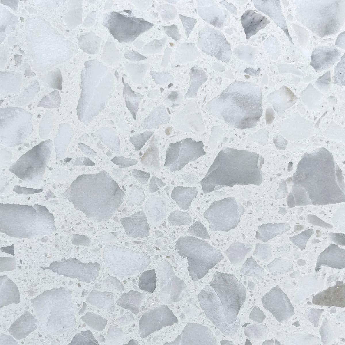 Real Terrazzo tiles in White by Stone3 Brisbane and Melbourne
