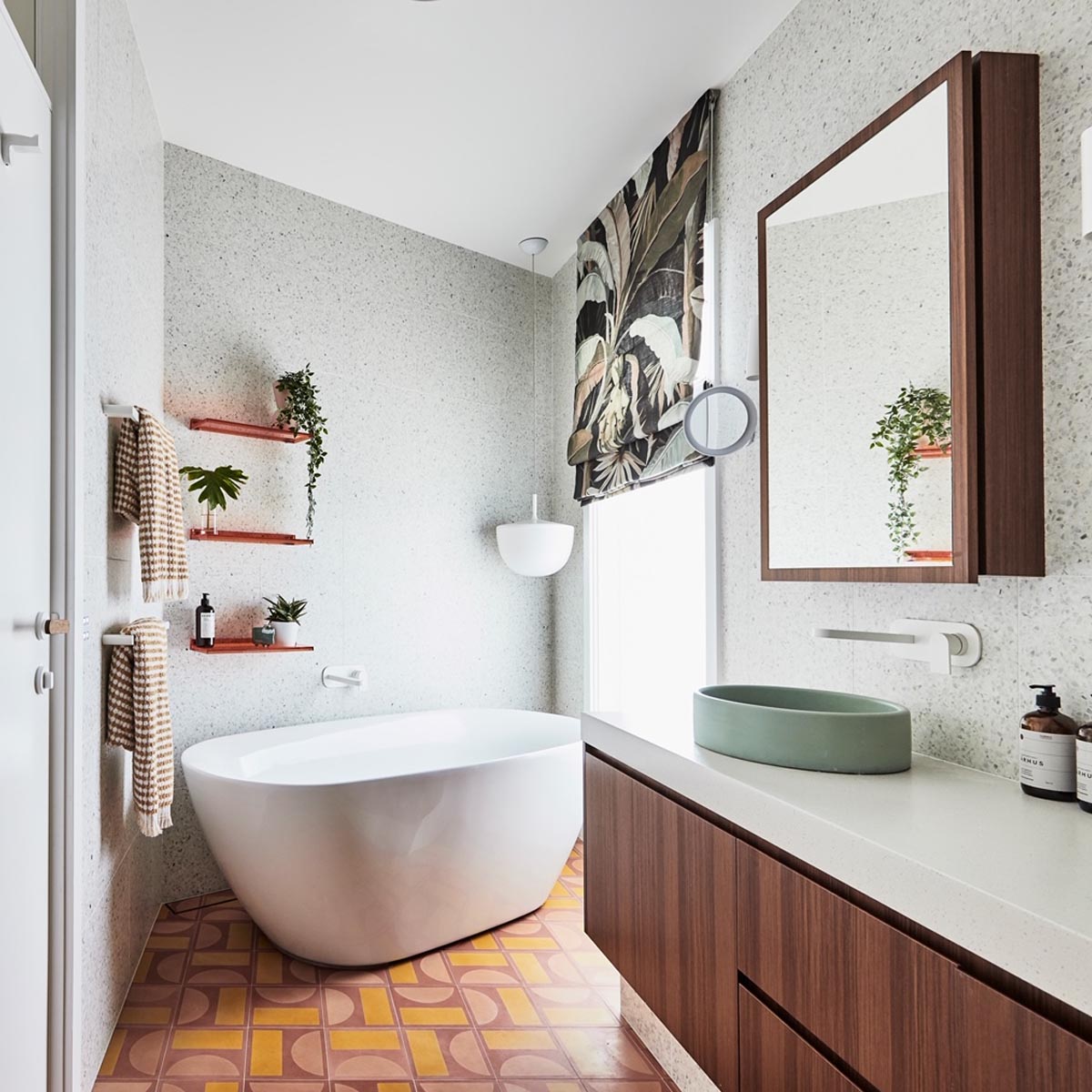 Real Terrazzo tiles in White by Stone3 Brisbane and Melbourne