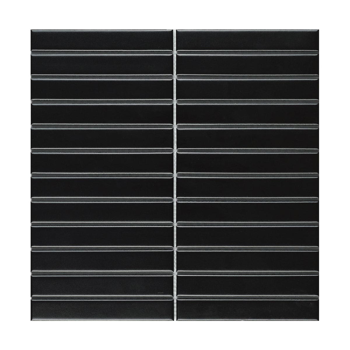 Finger Mosaics in Black Feature Tiles by Stone3 Brisbane