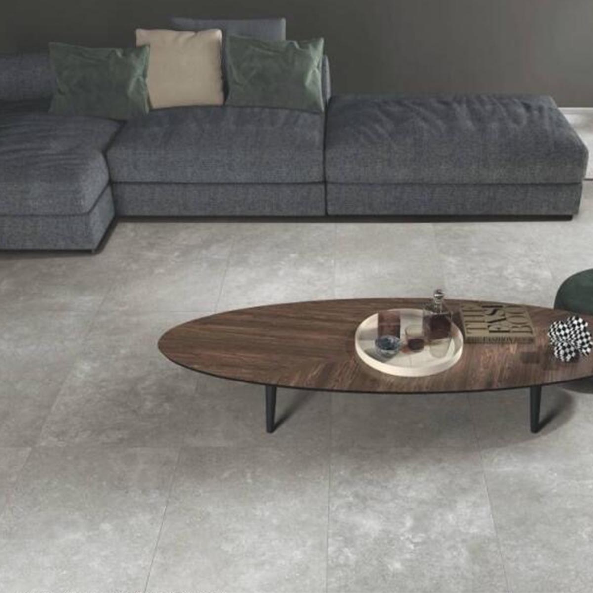 Stario stone look tile in Grigio Honed by Stone3 Brisbane