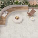 Travertino French Pattern in Beige, a travertine look tile by Stone3 Brisbane