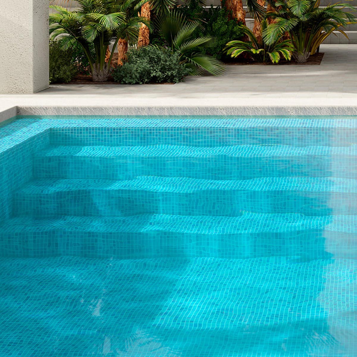 Alttoglass pool mosaics in blends cabrera 7521 by Stone3 Brisbane