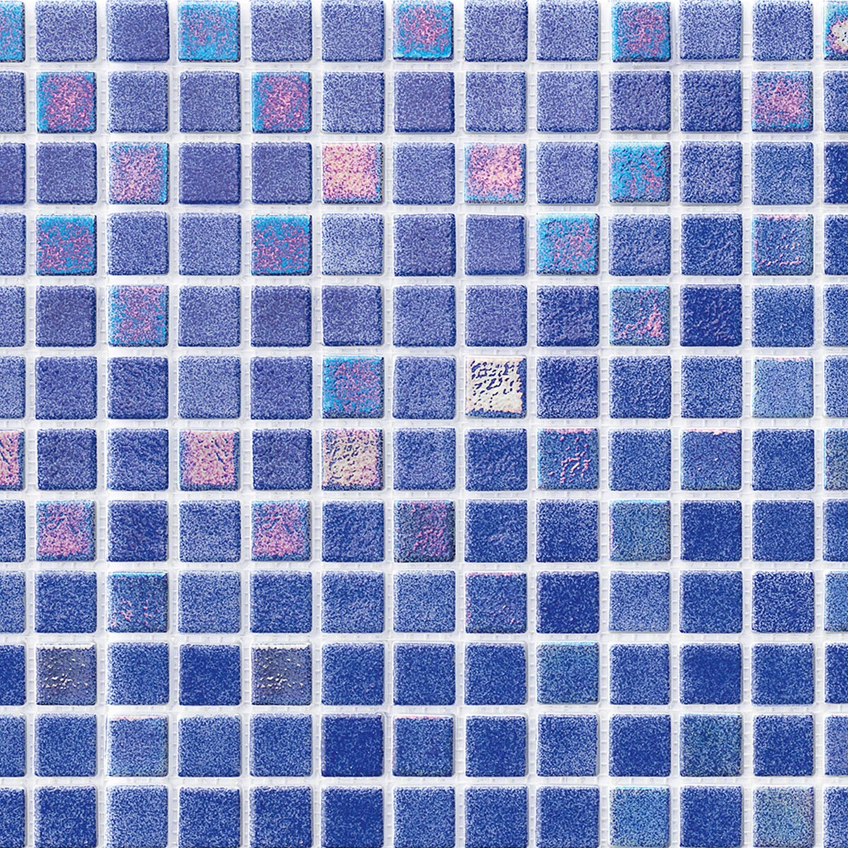 Alttoglass pool mosaics in iris mix dark 7802 by Stone3 Brisbane