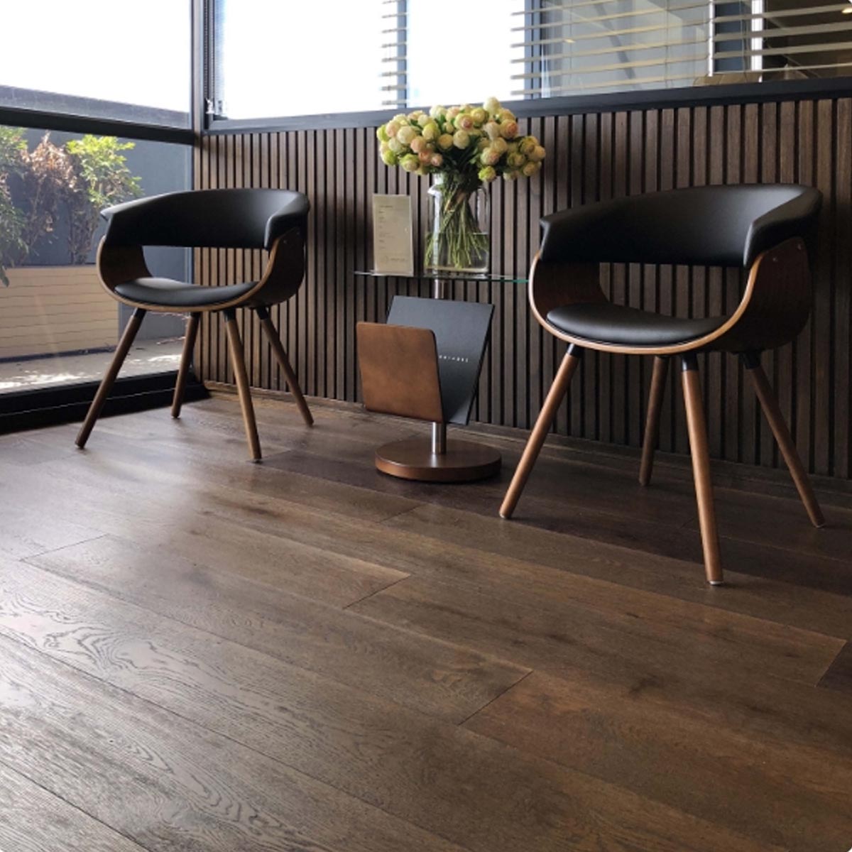 Prestige Oak engineered timber in ebony by Stone3 Brisbane
