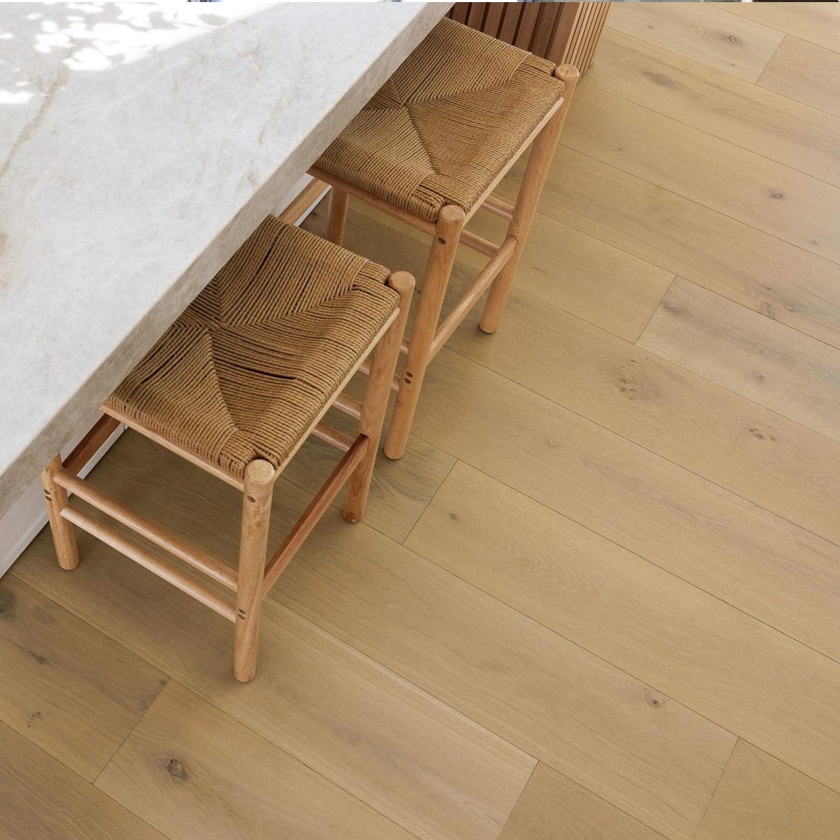 Prestige Oak engineered timber in straw by Stone3 Brisbane