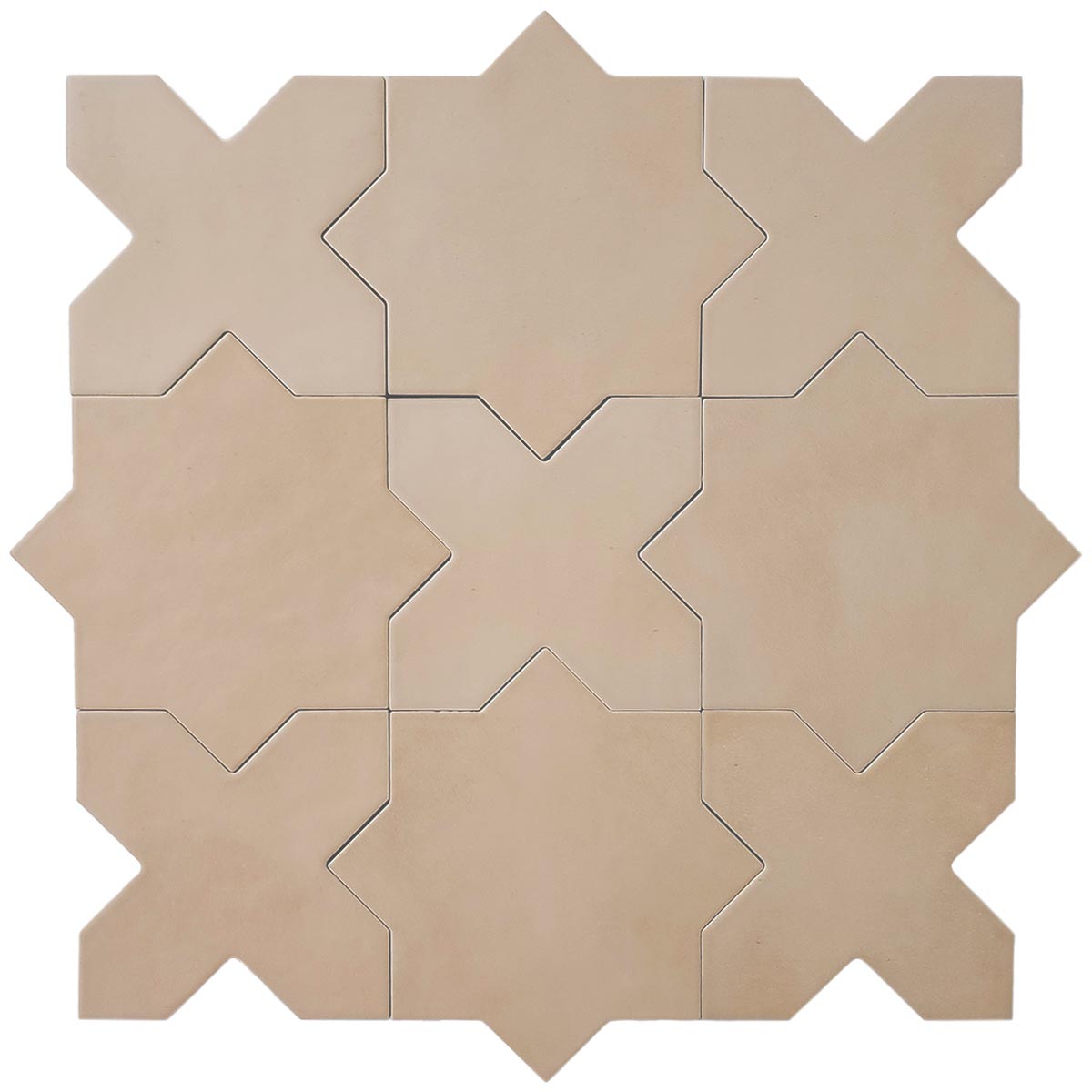 Kasbah in Fawn Base a handmade feature tile by Stone3 Brisbane