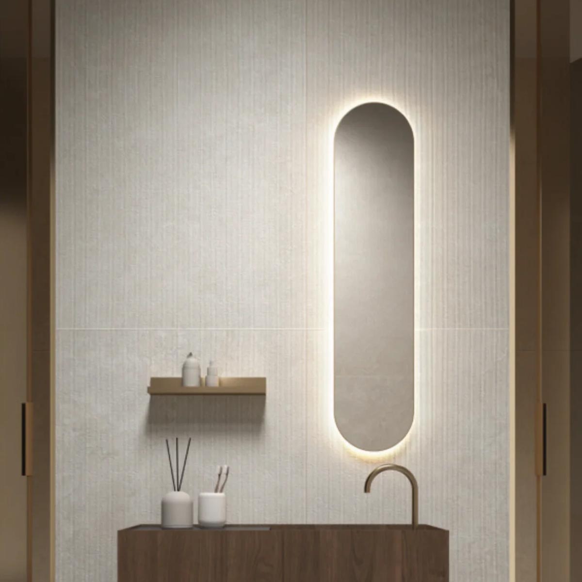 Tufa Xcut in Off White a travertine stone look tile by Stone3 Brisbane